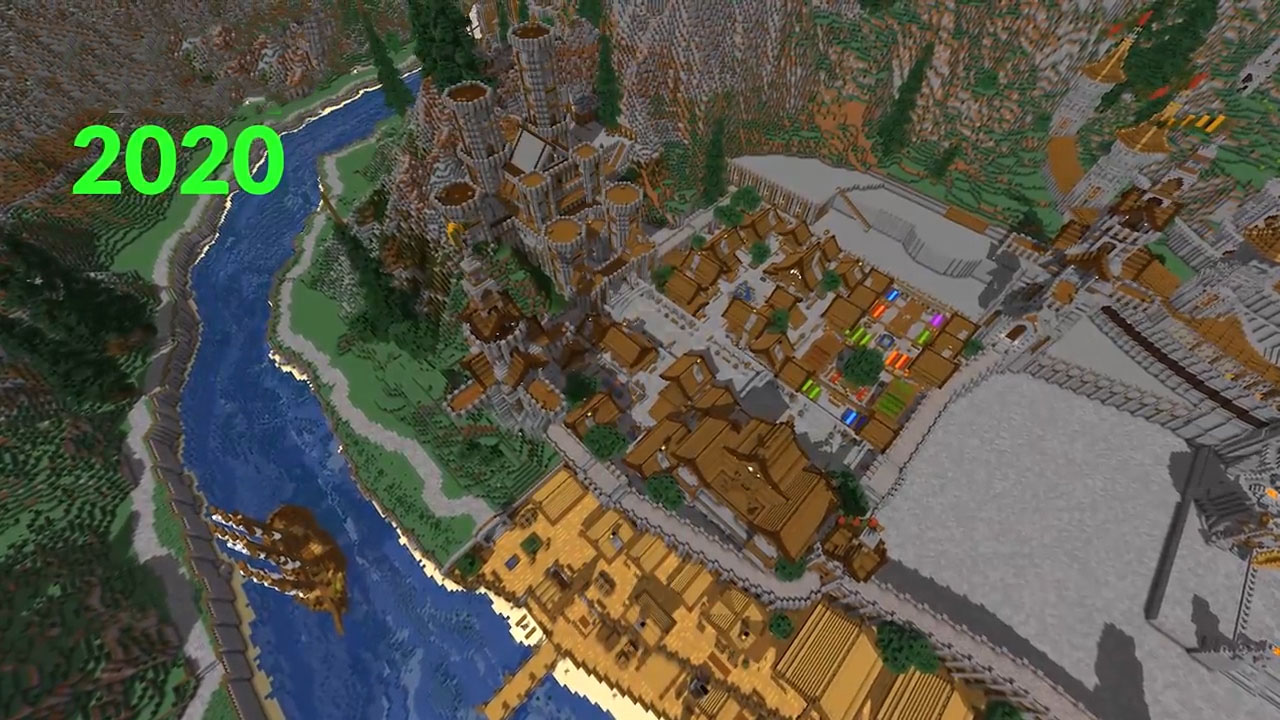 我的世界一个玩了一年的存档,我的世界一名玩家生存50天