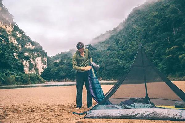 徒步西藏轻量化装备,轻量化徒步用天幕作为帐篷好用吗