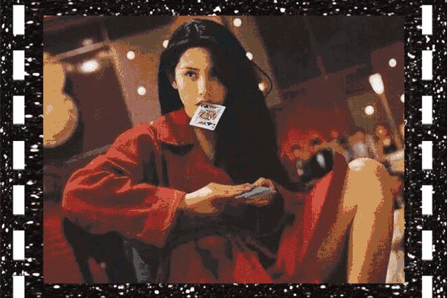 王祖贤张曼玉复古风,说腻了的话永远有头无尾