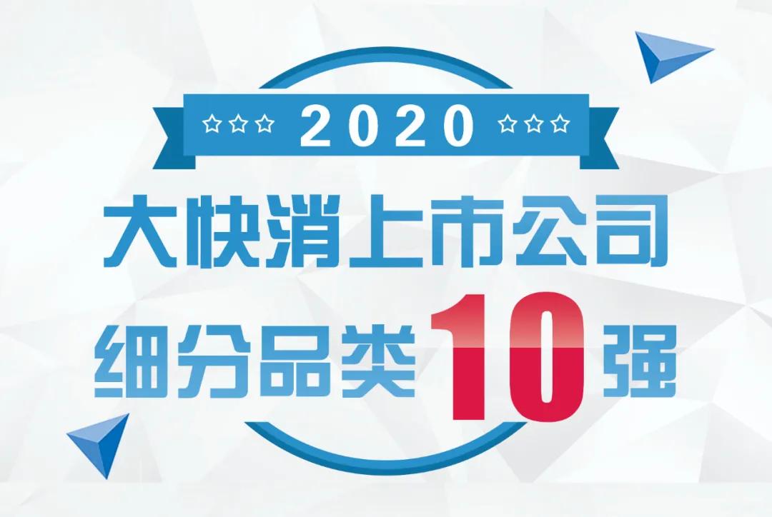 快消品上市公司20强,2020中国连锁快消企业百强