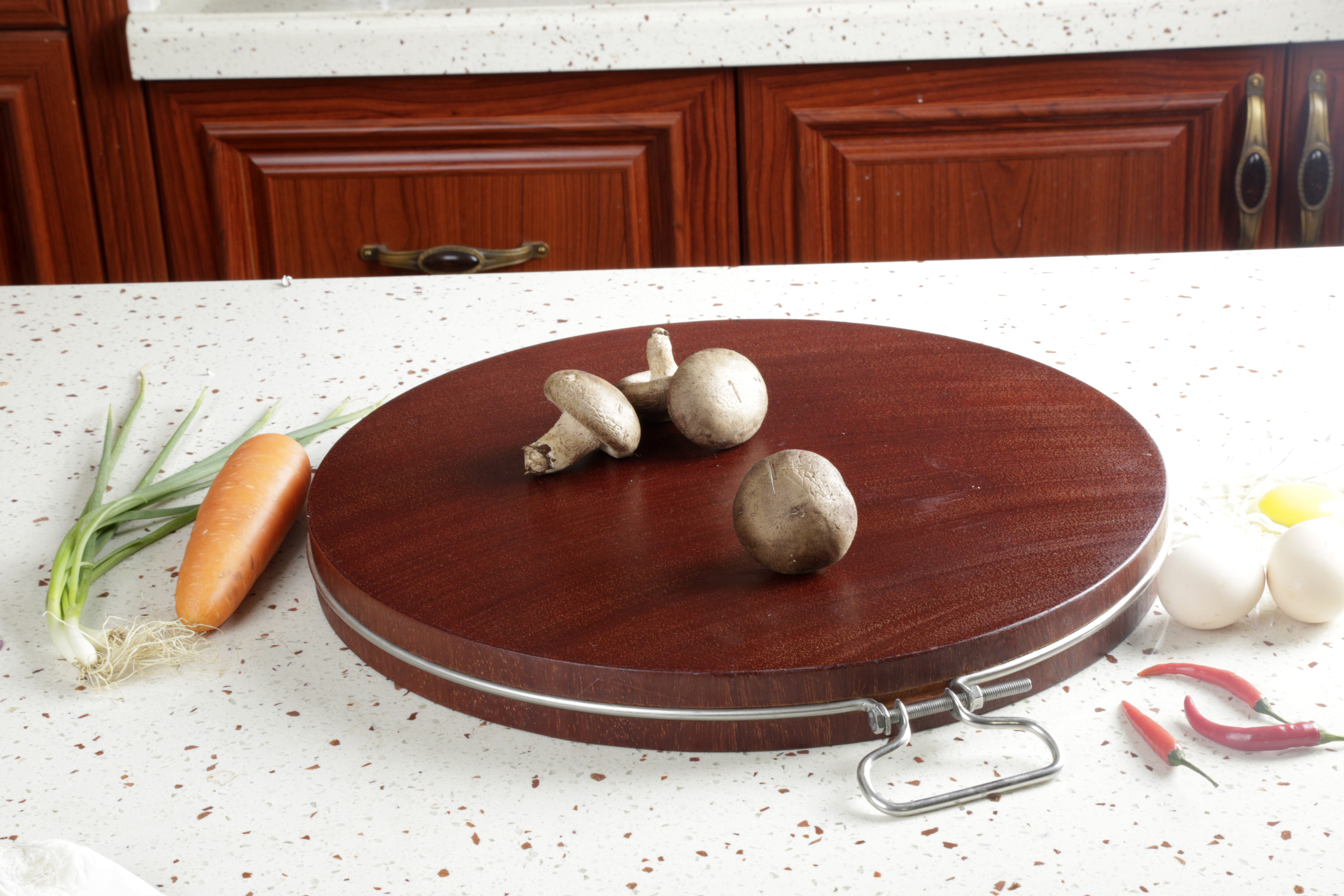 铁木砧板抗菌防霉家用实木,铁木砧板水果专用木