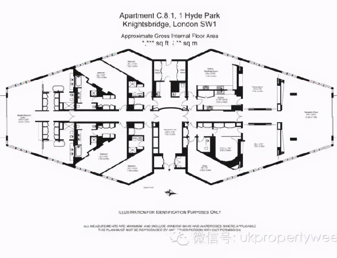 伦敦市中心上亿豪宅公寓,伦敦市中心7000万公寓