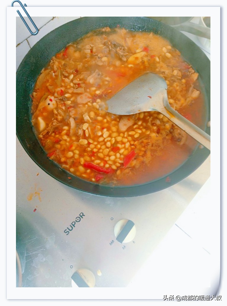 嫩黄豆烧鸭子川菜做法,川菜鸭子烧黄豆