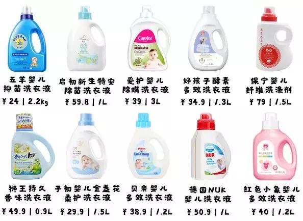 湿疹宝宝洗衣液哪个牌子好用,宝宝洗衣液测评报告