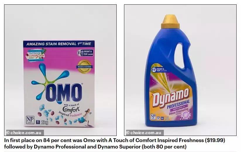 澳洲权威测评超市84种洗衣液，华人常买品牌上黑名单