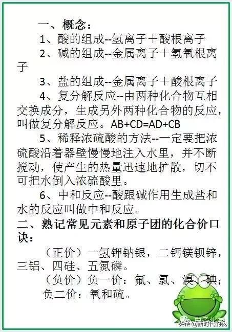 初中化学酸碱盐反应顺序,初中化学酸碱盐知识归纳
