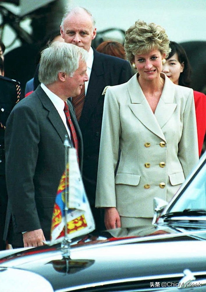 戴安娜王妃访问香港,戴安娜王妃访港照片