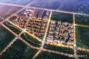 高层瞰景的感受,新中式瞰景高层