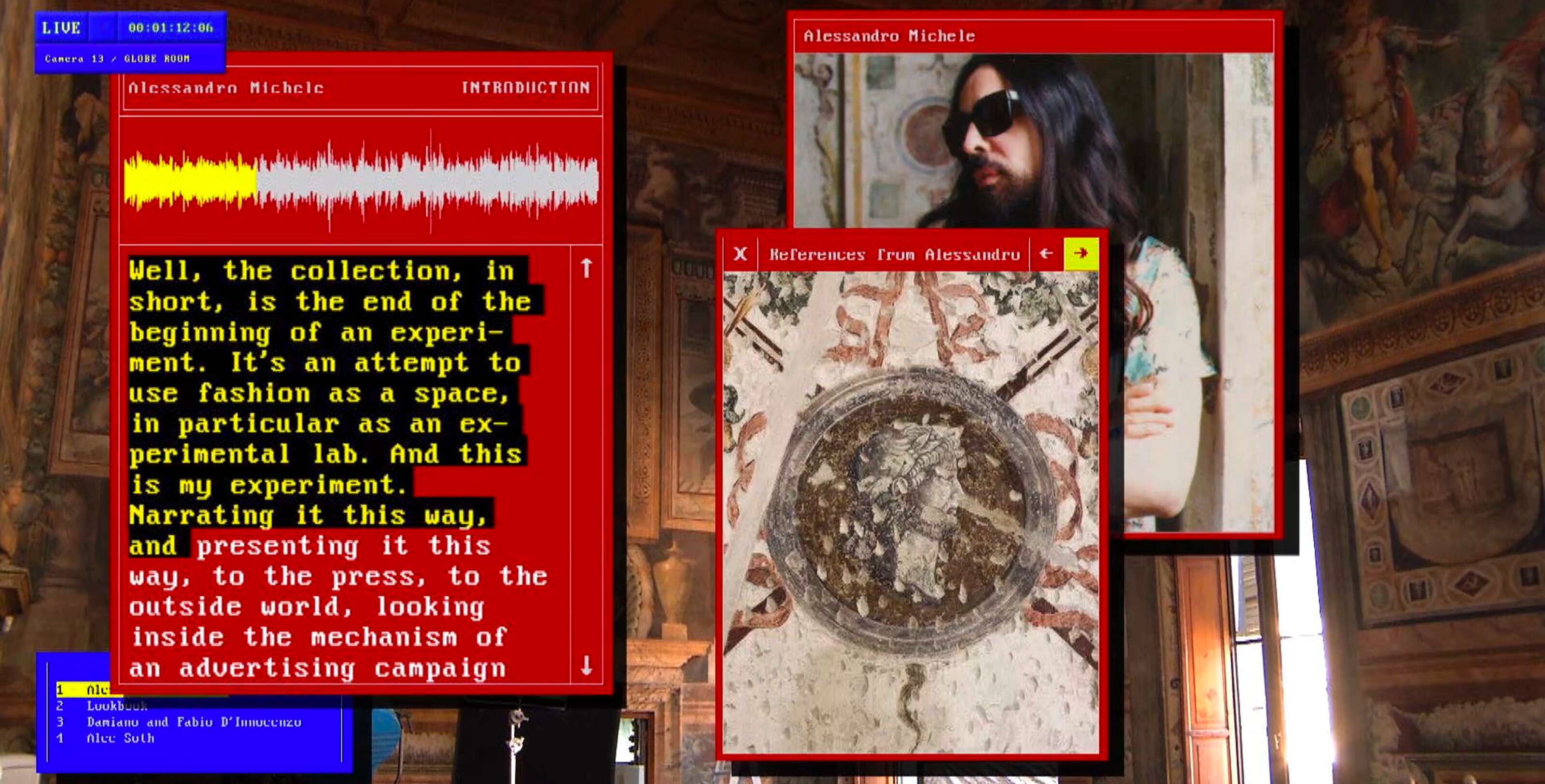 gucci时尚发布会,gucci户外发布会