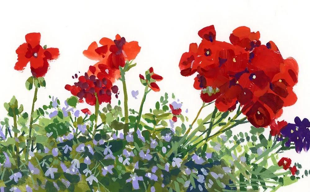 酣畅淋漓的水彩,酣畅淋漓水彩