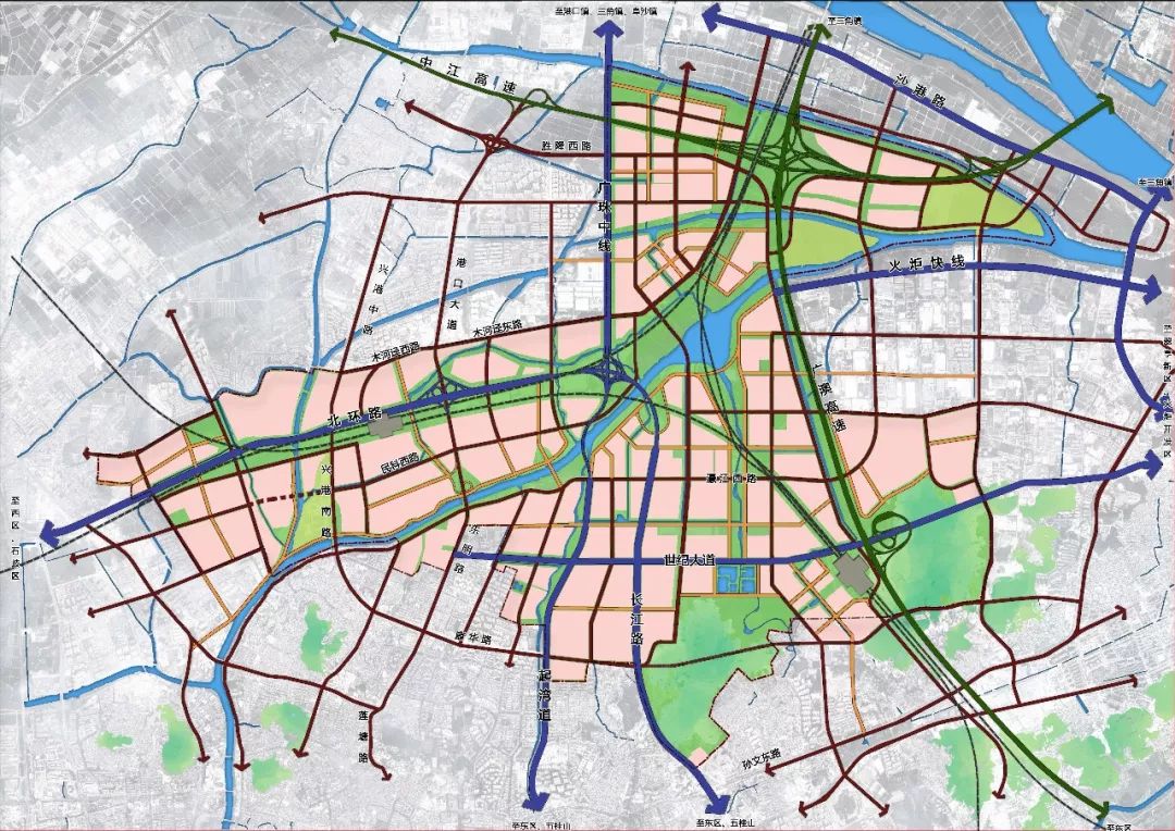 中山岐江新城片区,岐江新城资料