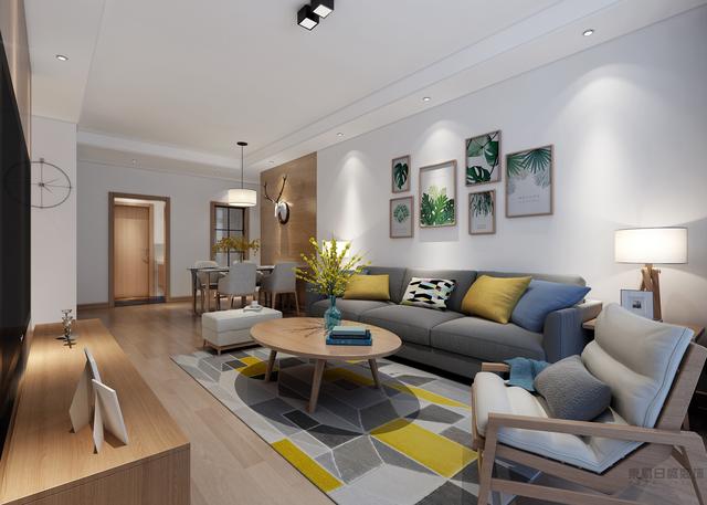 康桥朗城75平装修风格,康桥127平装修效果图