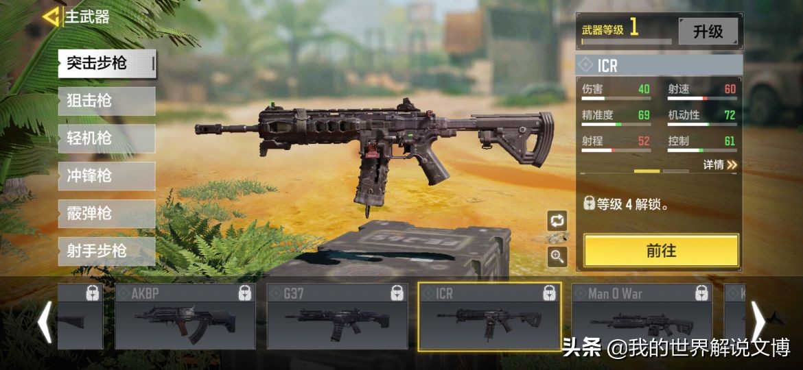 枪械介绍突击步枪,枪械讲解突击步枪