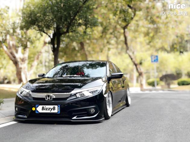 十代思域改装外观最佳案例,10代思域改装外观最佳案例黑武士