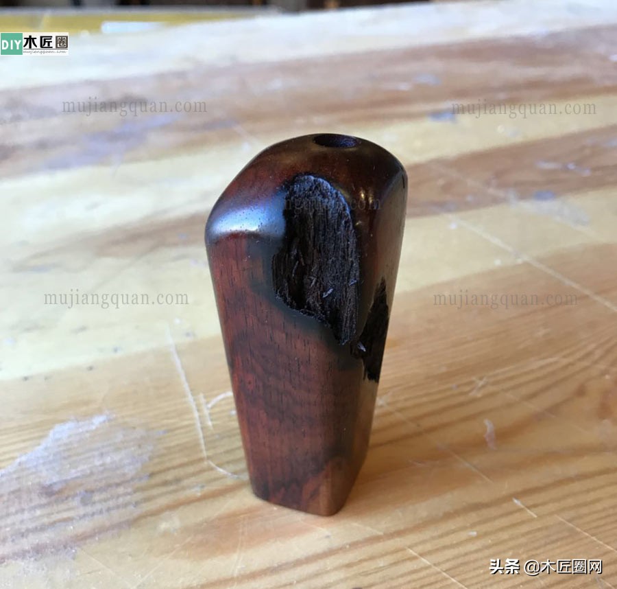 木工diy工艺品制作过程,插花瓶制作全过程