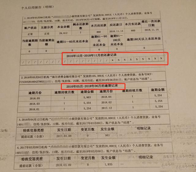 如何看懂个人征信报告,个人征信报告显示什么是上征信了