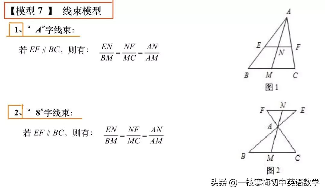 九年级数学相似模型讲解,初中数学相似模型大全