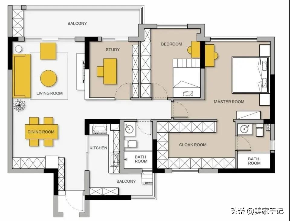 简单的白色原木色小家温馨又惬意,治愈系清新原木风的家