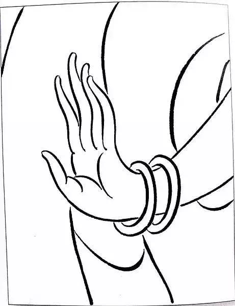 敦煌石刻美学,敦煌佛手印高清大图