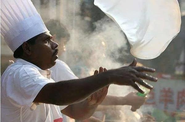 印度飞饼和小吃,特色小吃印度飞饼