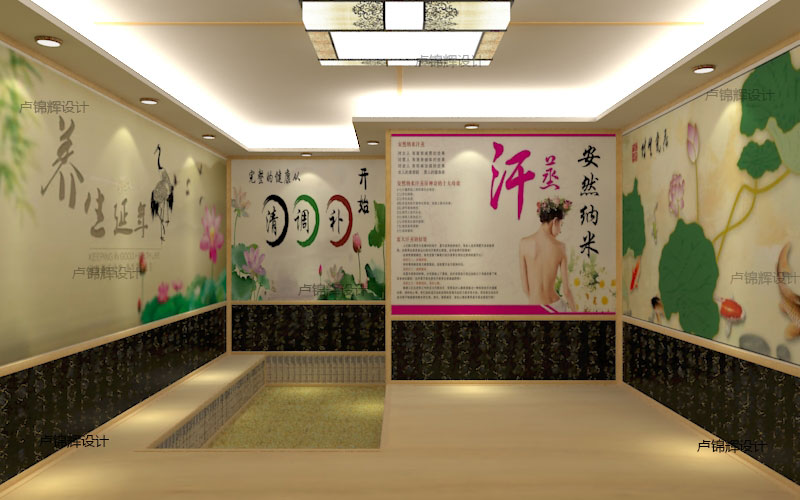 家用纳米汗蒸房装修,家用安然汗蒸房效果图