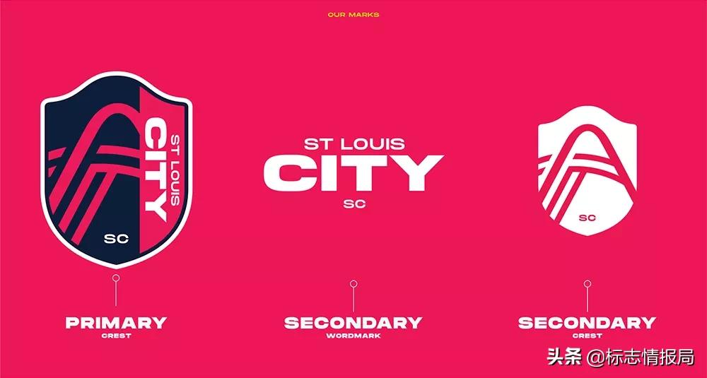 大联盟新成员,圣路易斯城足球俱乐部公布全新LOGO