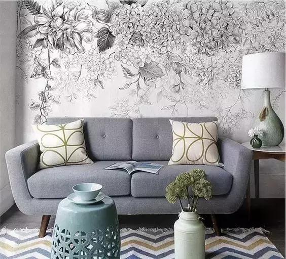 自己在家画墙绘零基础,简单又好看的小墙绘