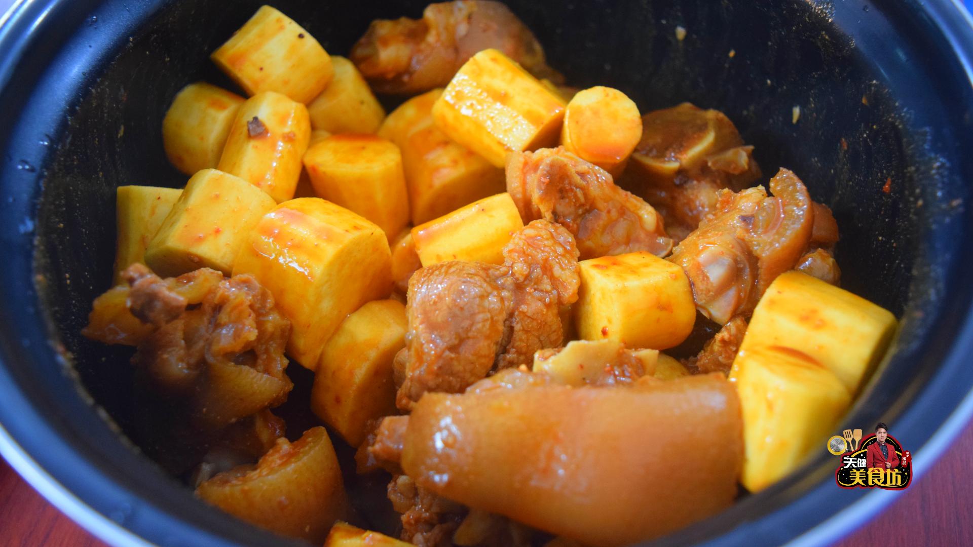 山药和猪脚怎么做法才好吃,爱吃猪脚的请注意教你一种新做法