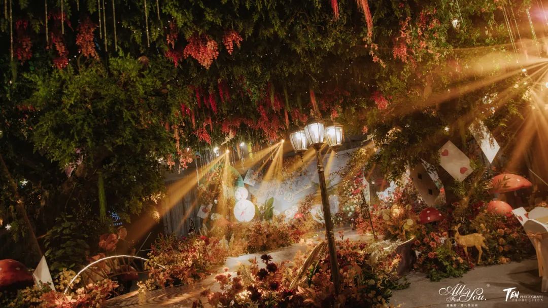 森系婚礼做一场仲夏夜之梦,森系婚礼仿佛走进童话里