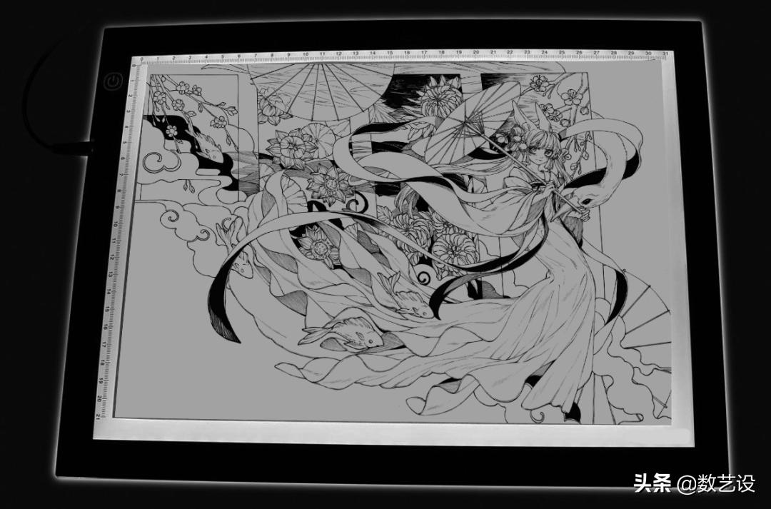 用15种颜色画的画特别漂亮,好看又复杂的又有颜色的画