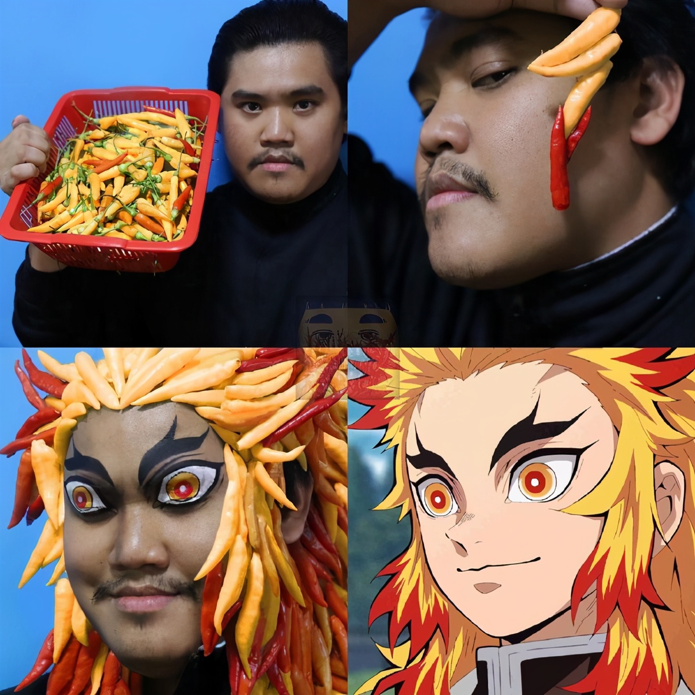 鬼灭cos日本小伙,盘点鬼灭真的神级cos