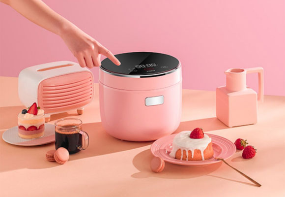 智能迷你电饭煲,最新款家用多功能智能电饭煲