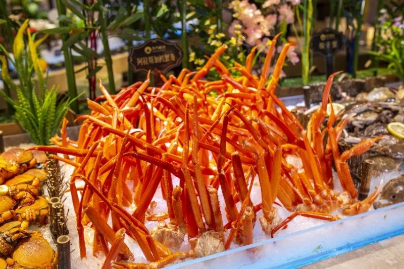 长沙东方船说海鲜自助餐厅自助餐89.9元/1大1小，让你吃到扶墙走