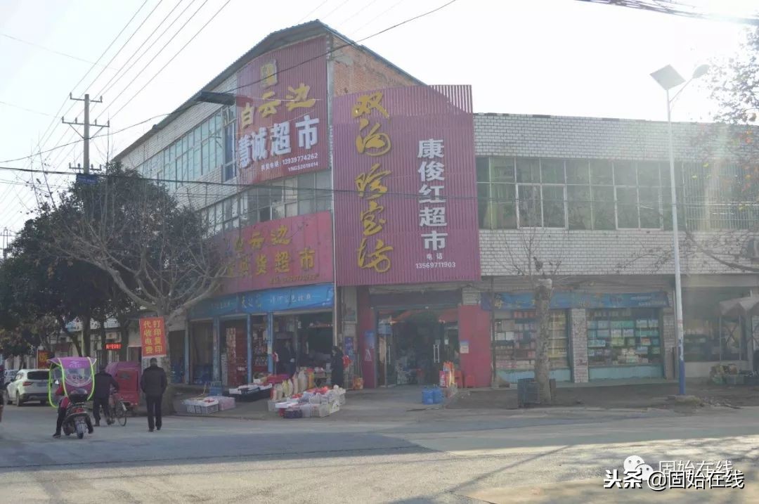 固始赵岗乡航拍,河南信阳固始县街拍