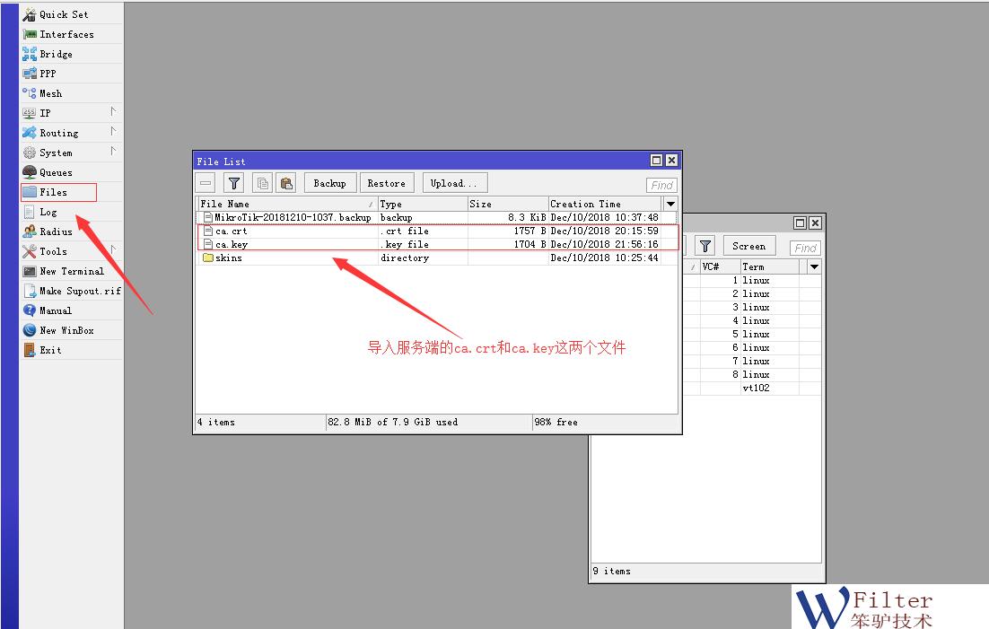 RouterOS和WSG上网行为管理网关如何使用Openvpn组网？