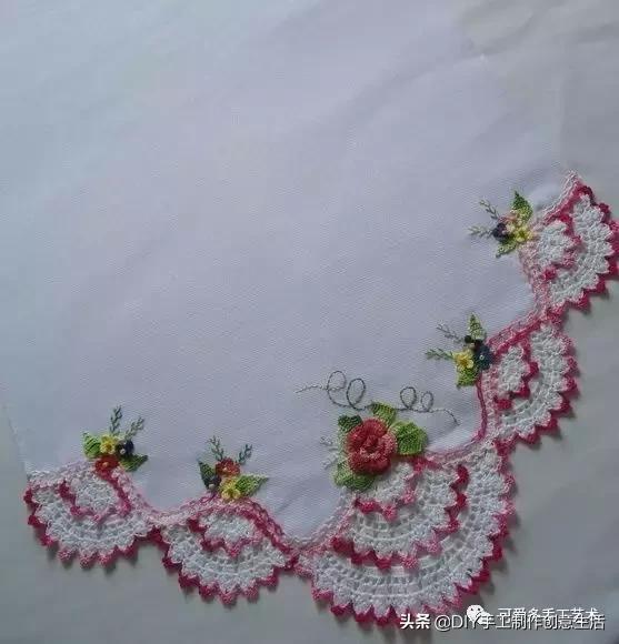漂亮的钩针桌布衣,钩针钩织漂亮桌布衣图解