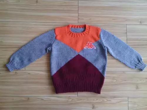 拼色提花毛衣编织花样大全图,女生毛衣编织款式简单拼色的