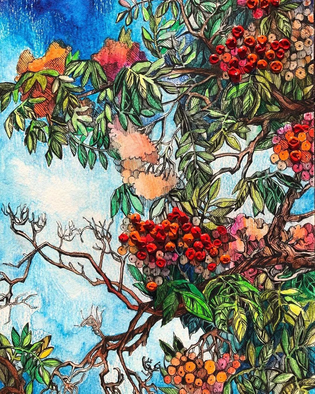 简单又有艺术感的油画怎么画,油画风景细节怎么画