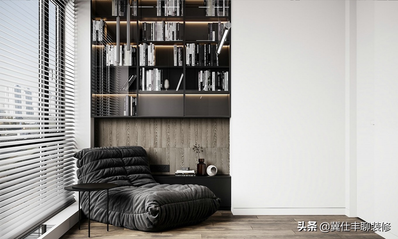 在这个68㎡的时尚家,玻璃才是主角