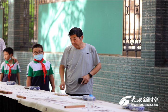 天水市伏羲路逸夫小学春季运动会,天水伏羲路逸夫小学国学进校园