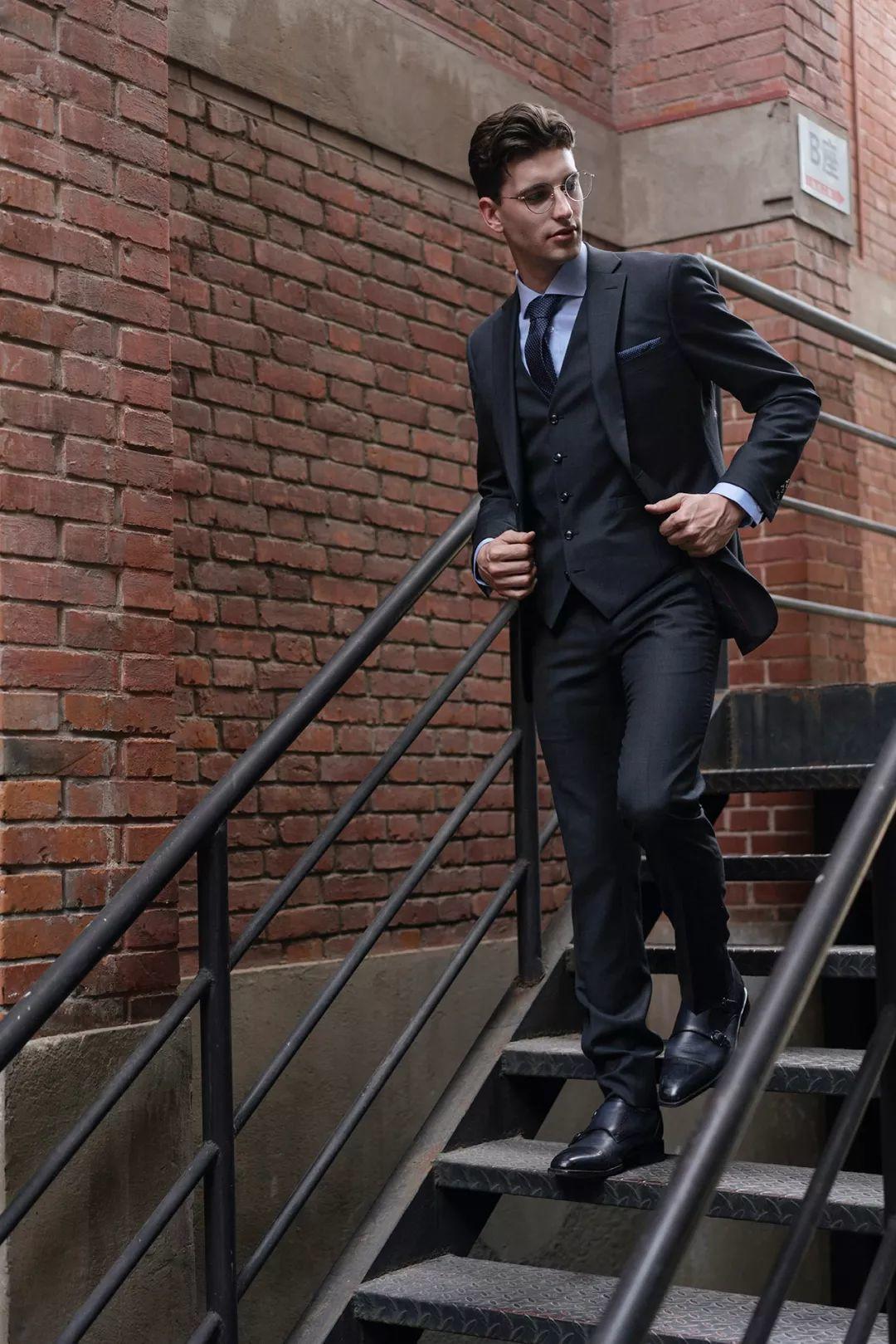 职场男士西装,气质职场西装