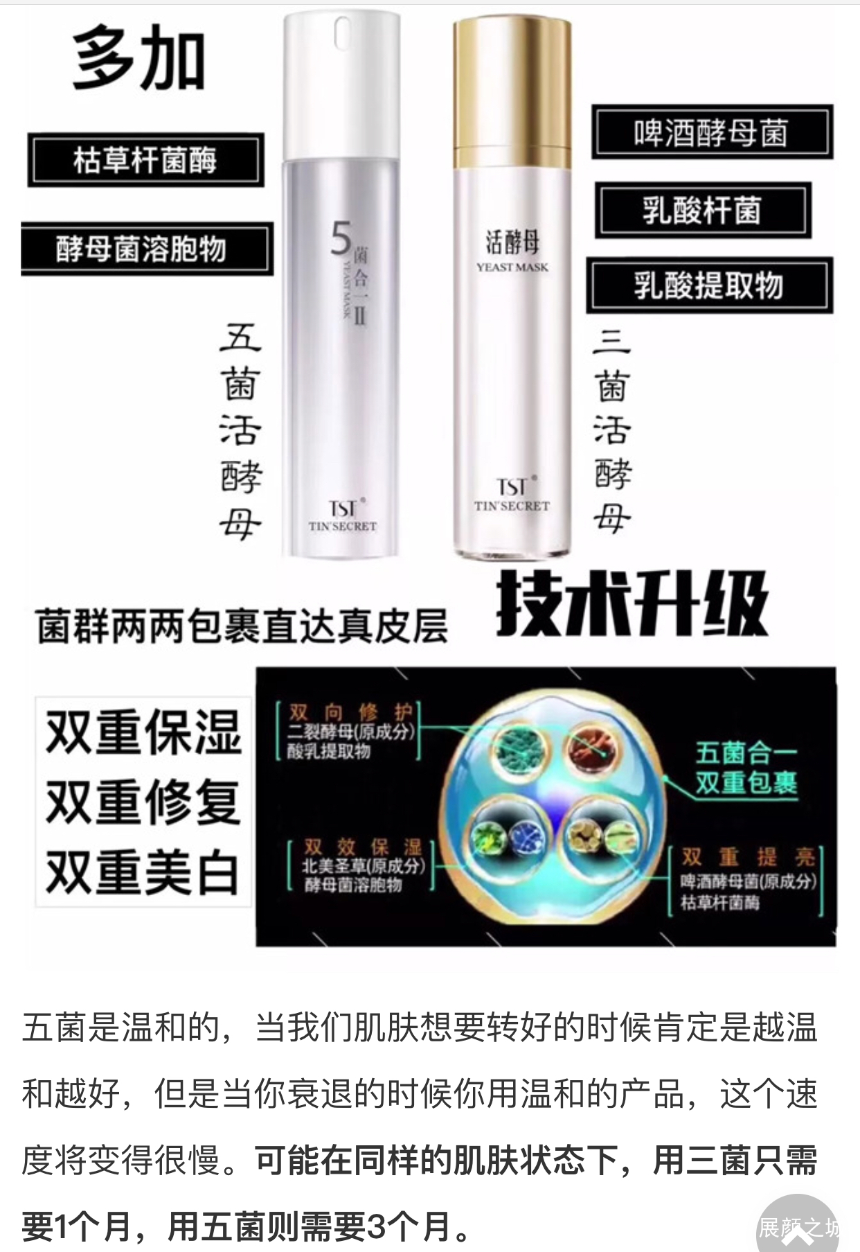 张庭活酵母面膜靠谱吗,张庭用了24年的活酵母