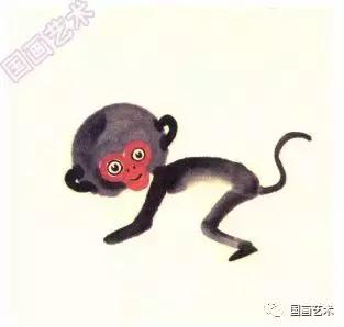铅笔画猴子的简笔画图片大全,如何画猴子难一点