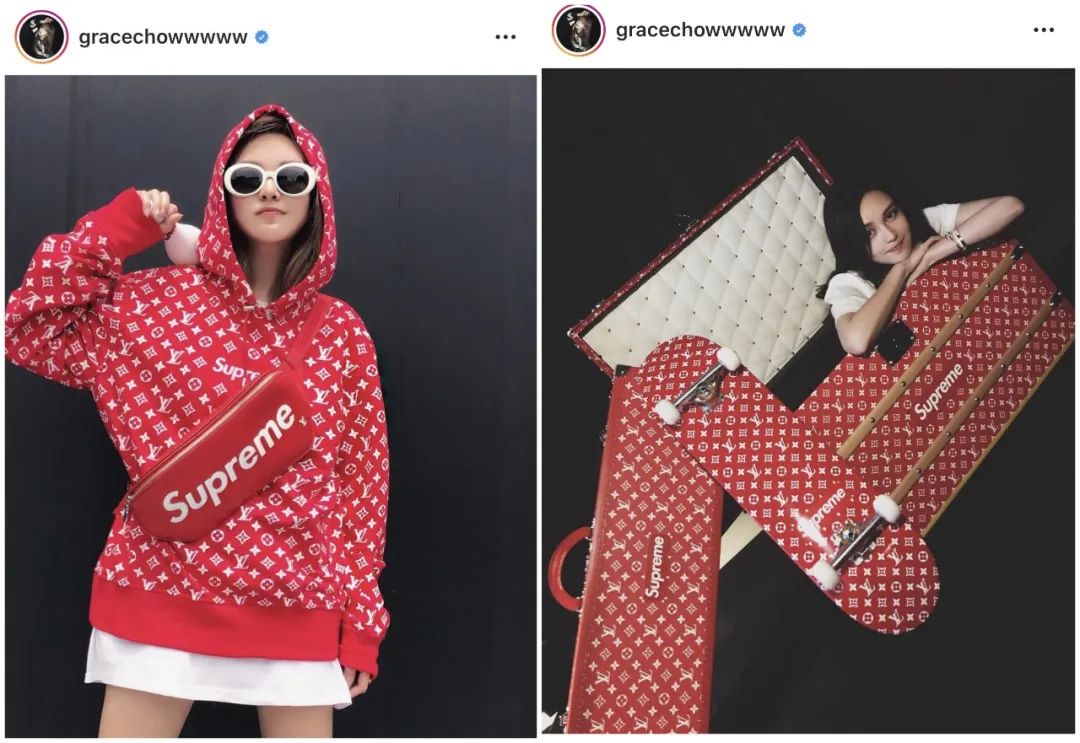 周扬青天竺少女,周扬青gucci毛衣