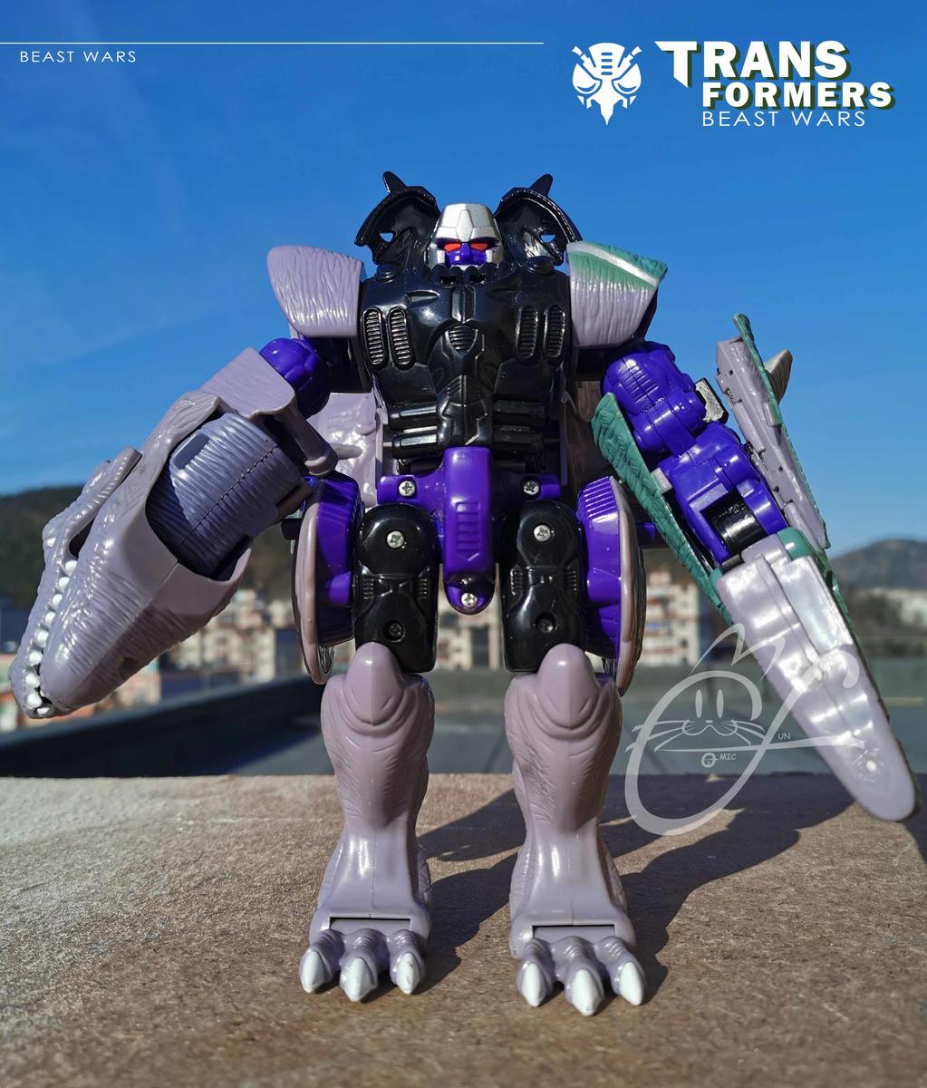 bw金属变体霸王龙威震天,变形金刚bwvs01测评