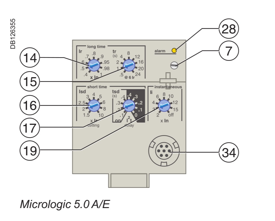 施耐德断路器ir是什么意思,施耐德断路器整定值图解