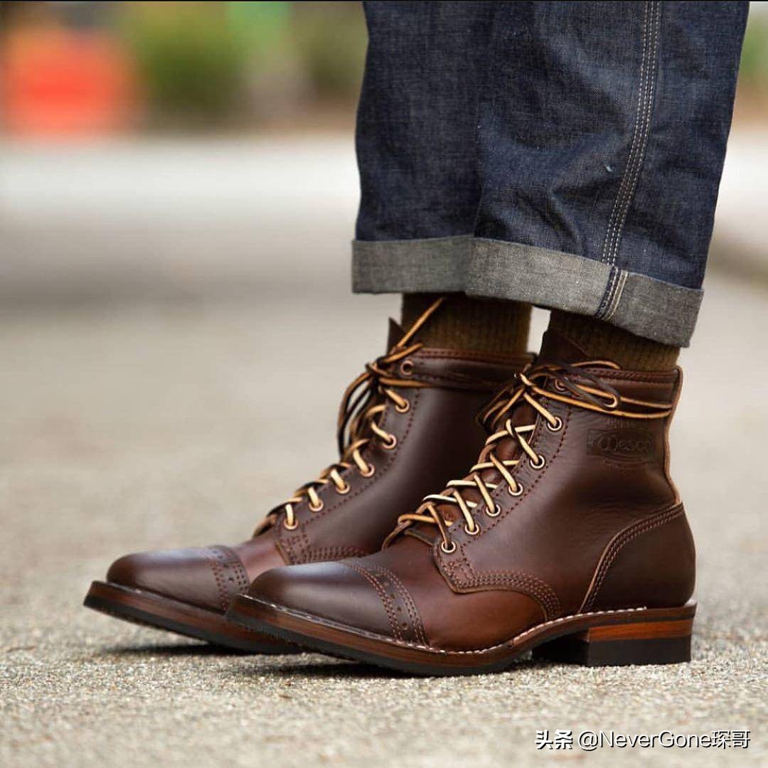 适合宽胖脚的工装靴,上脚特别好看的工装靴