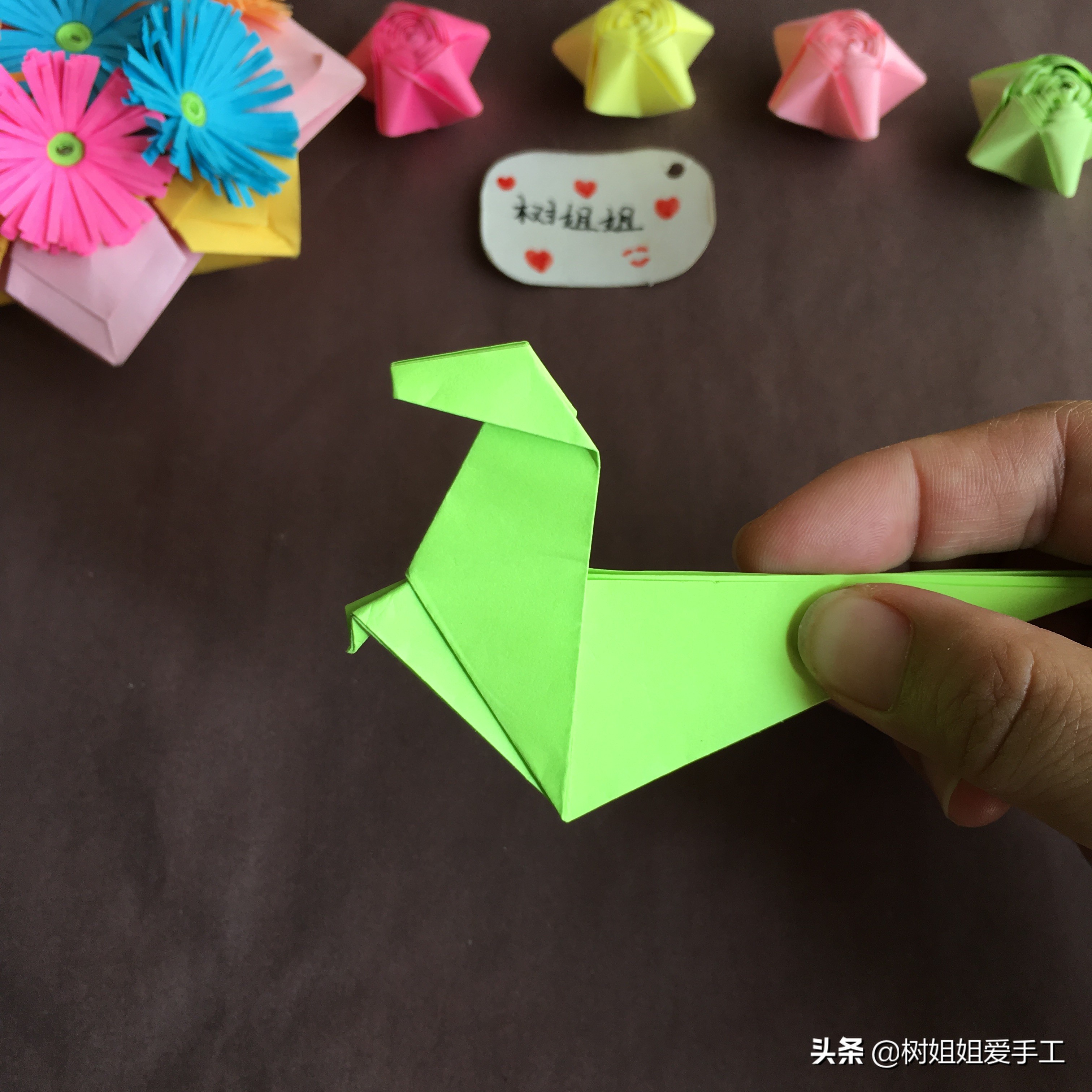 幼儿动物折纸：恐龙折纸，大部分男孩子都喜欢的