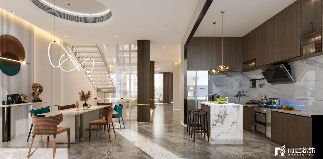 别墅现代简约版装修,600平别墅装修风格大全2022新款