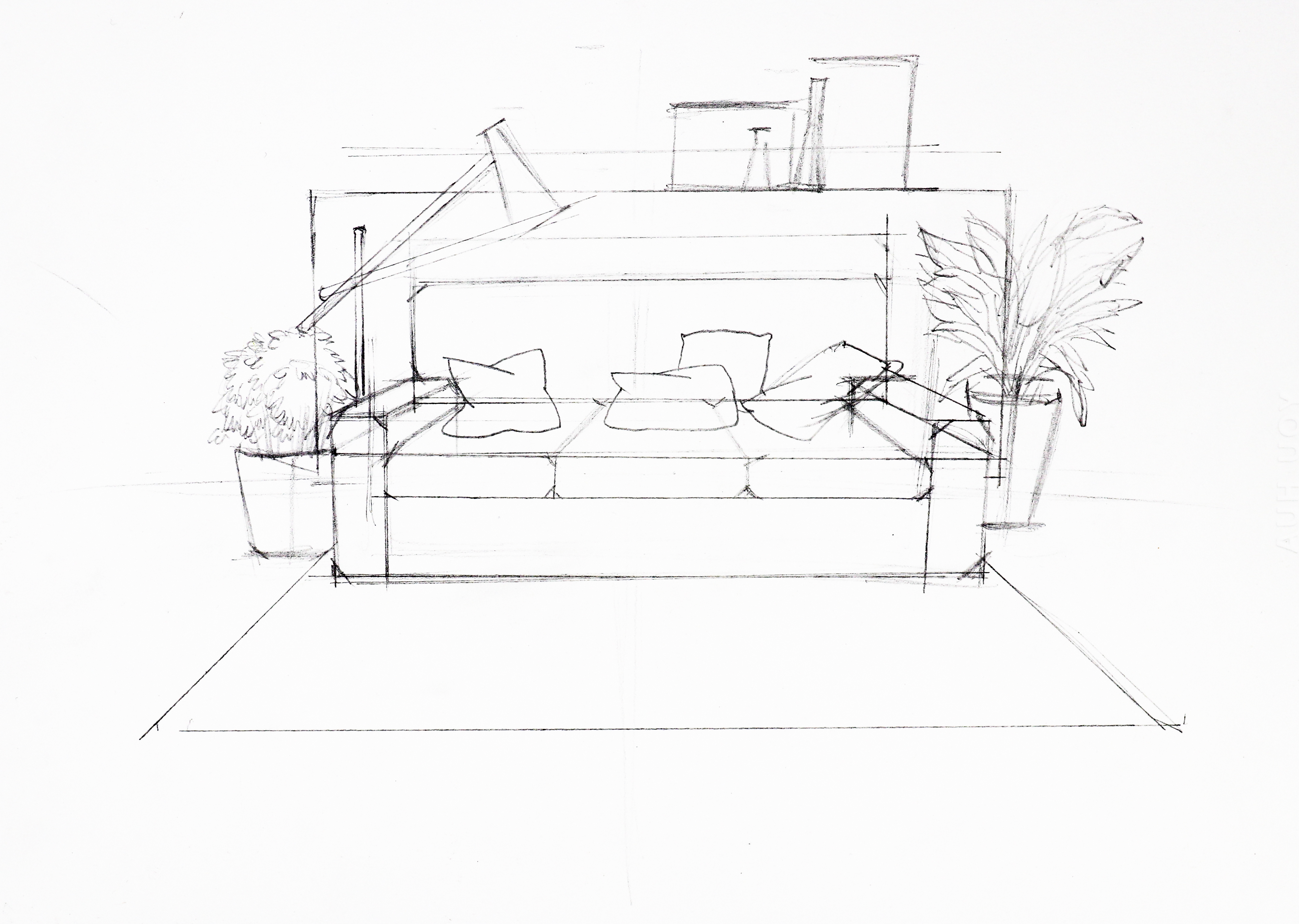 家具马克笔效果图,马克笔怎么上家具颜色搭配